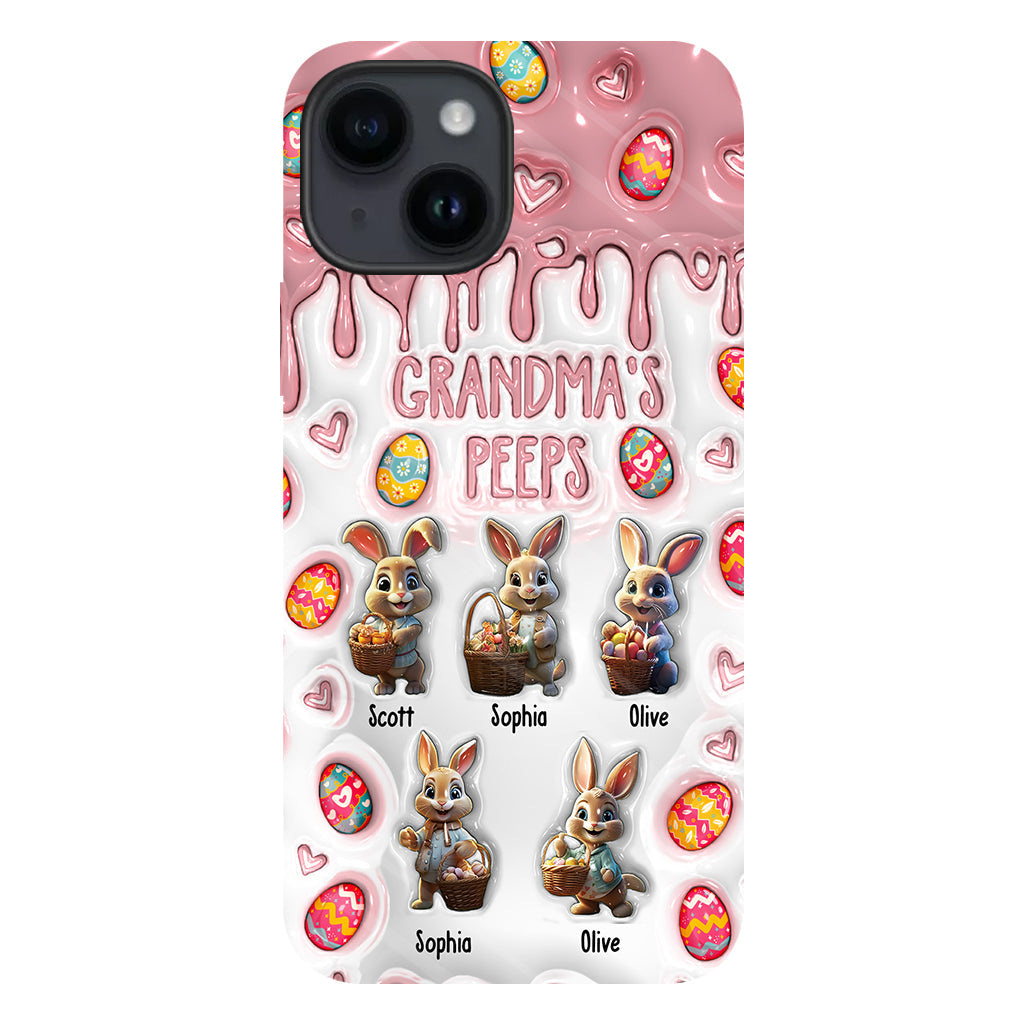 Grandma's Peeps - Personalized Grandma Full Print Phone Case