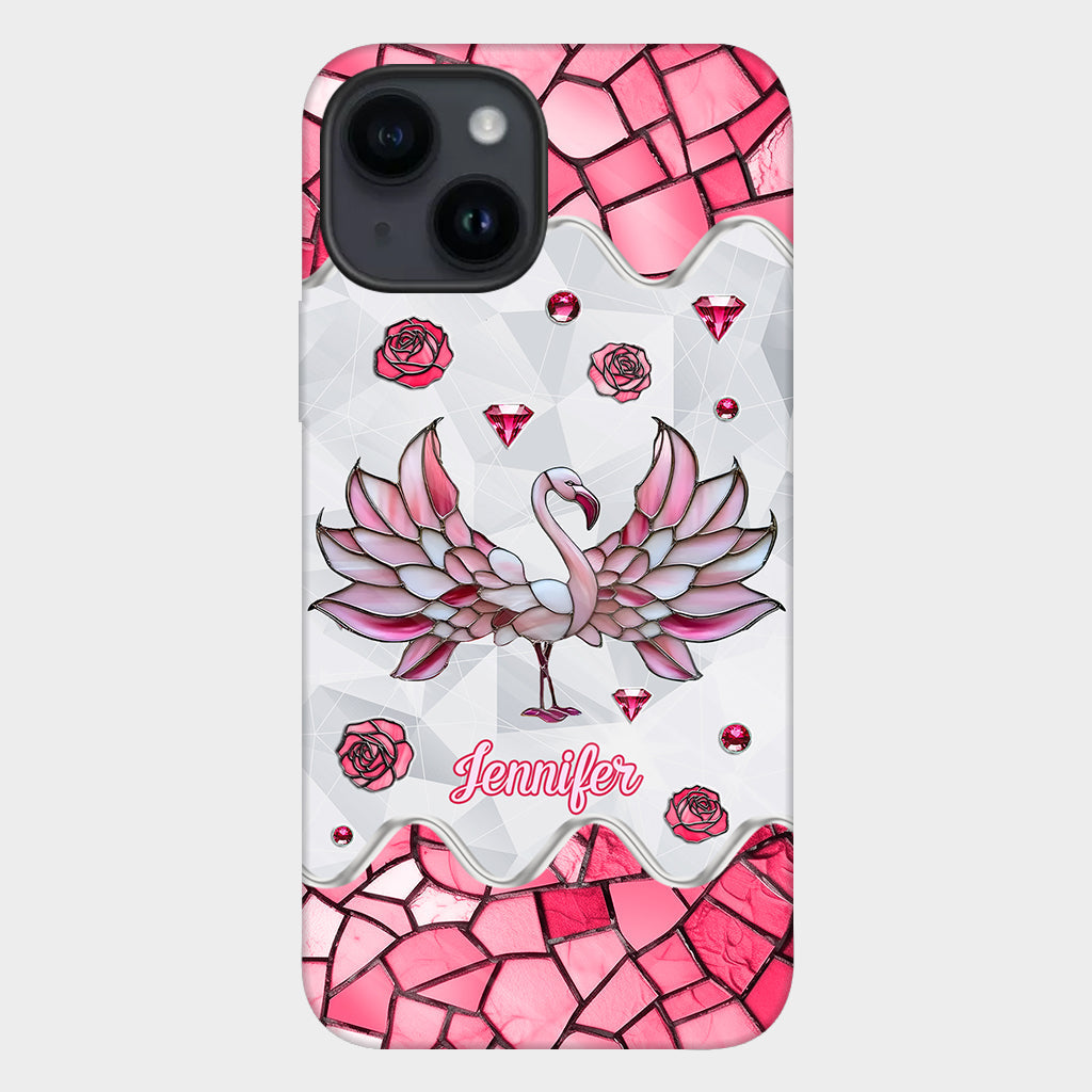 Beautiful Flamingo - Personalized Flamingo Full Print Phone Case