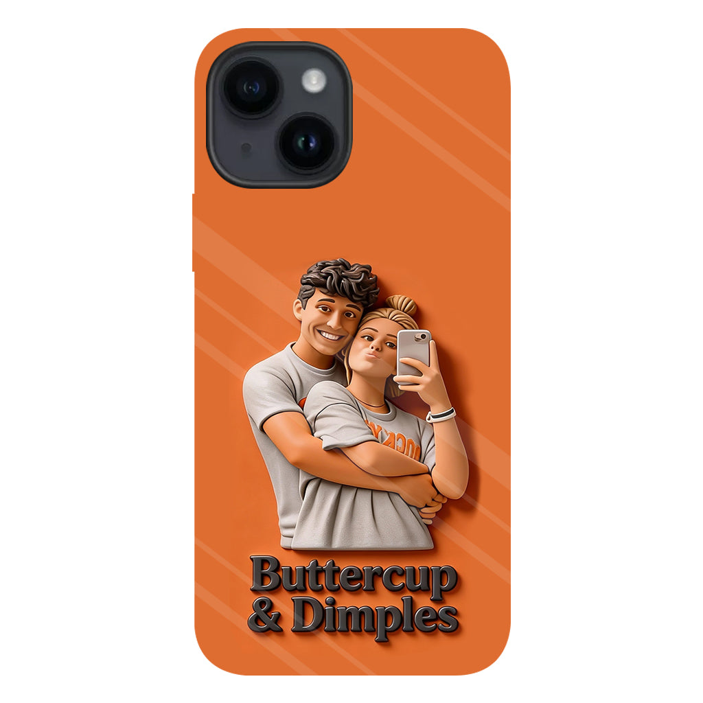 Custom From Any Photo - Perfect Valentine's Day Gift - Personalized Couple Full Print Phone Case