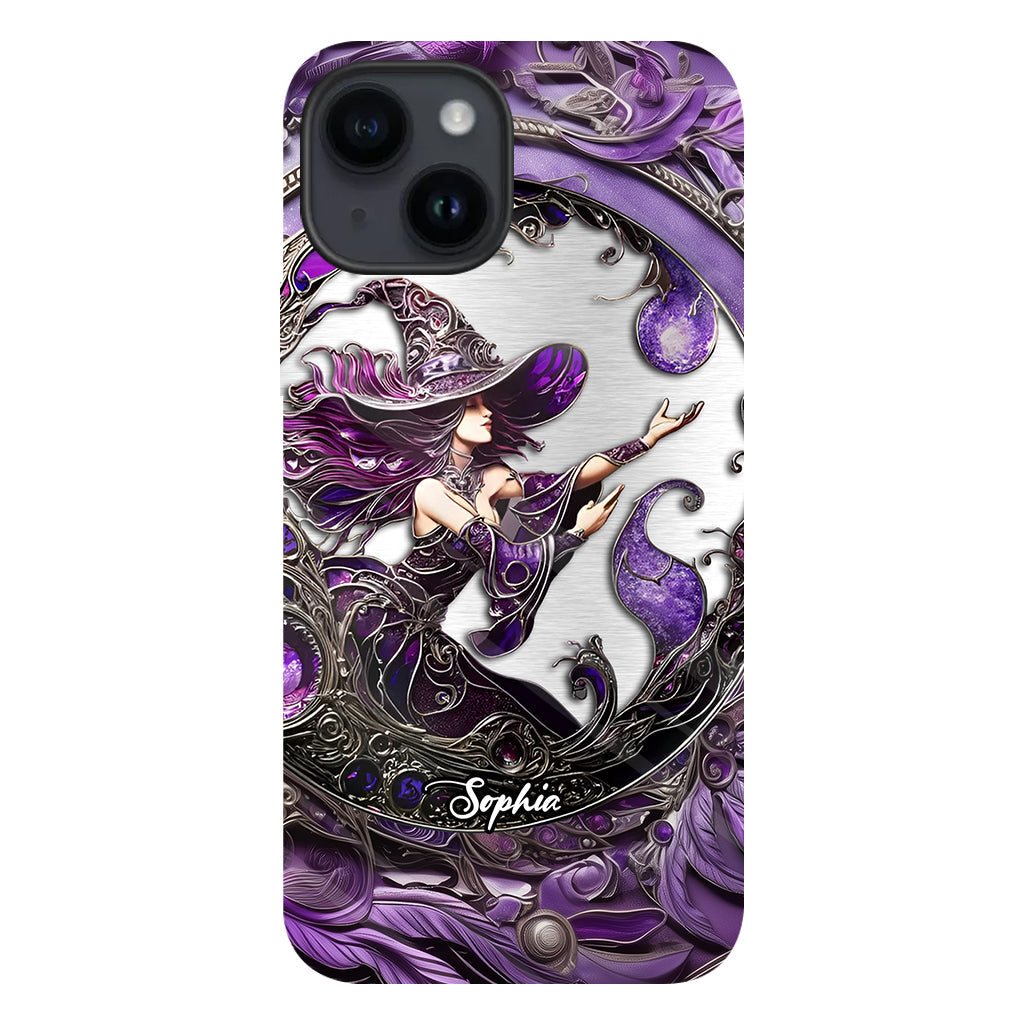 Beautiful Witch - Personalized Witch Full Print Phone Case