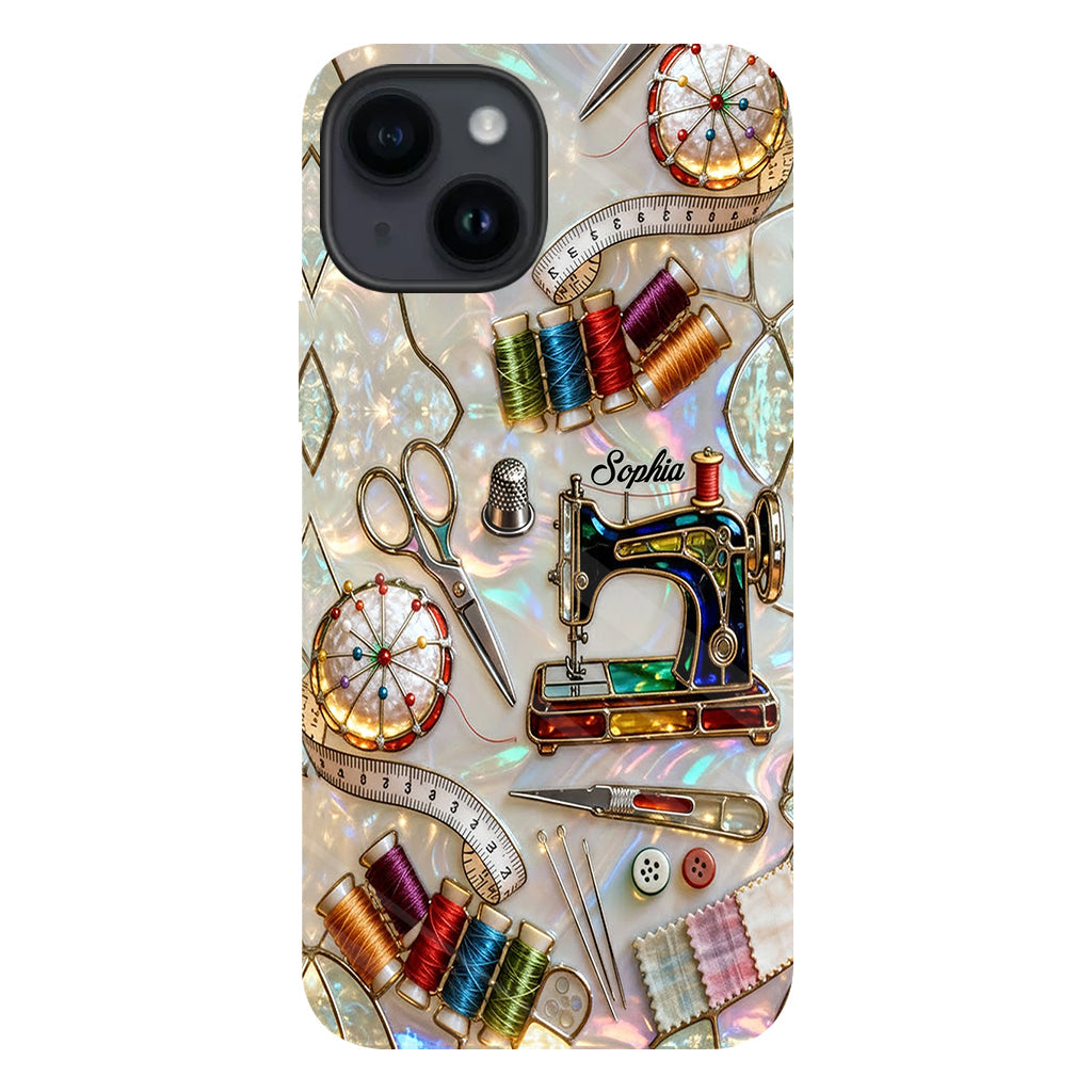 Love Sewing - Personalized Sewing Full Print Phone Case