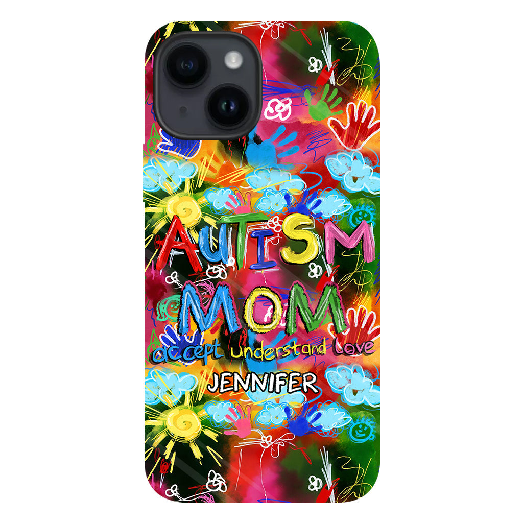 Autism Mom - Personalized Autism Awareness Full Print Phone Case