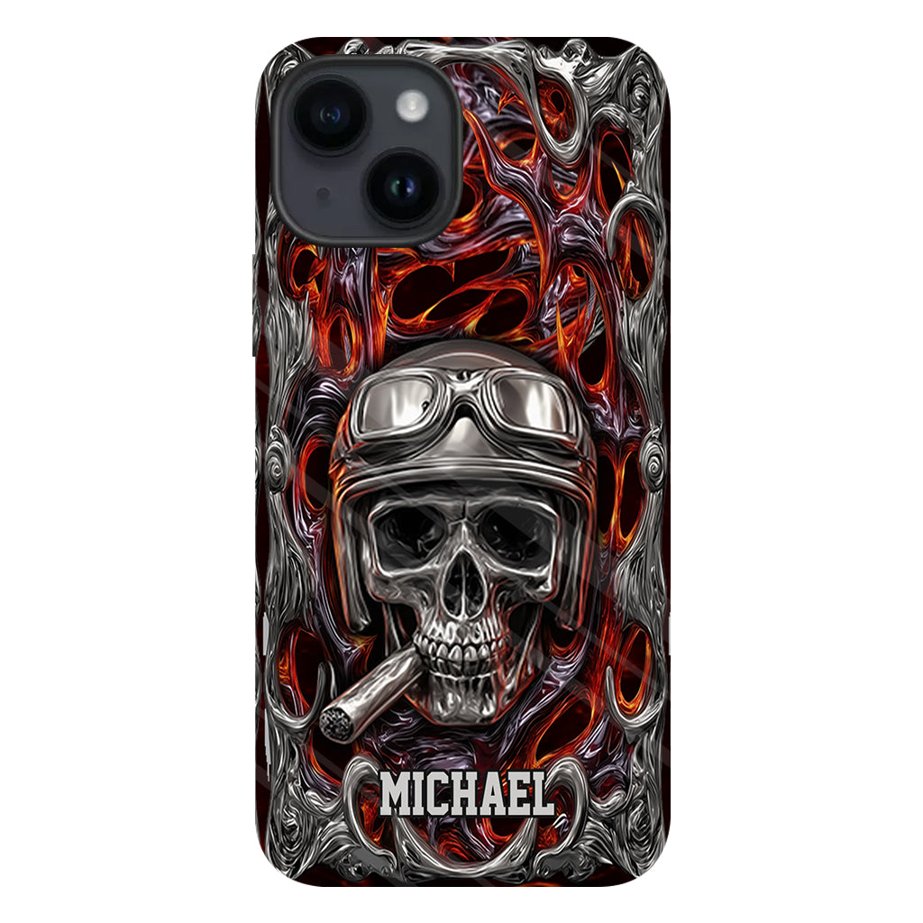 Ride Or Die - Personalized Biker Full Print Phone Case
