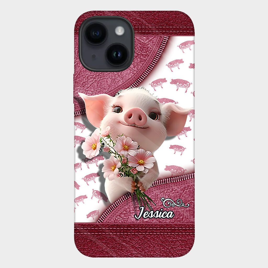 Love Pig - Personalized Pig Lover Full Print Phone Case