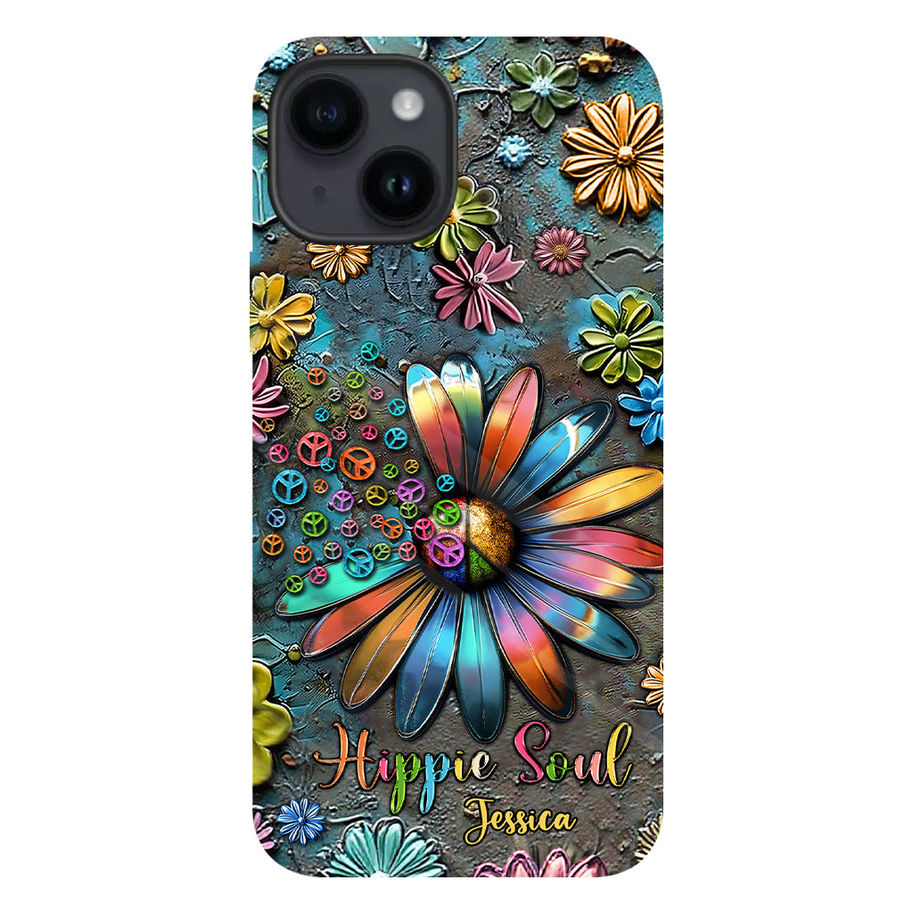 Hippie Soul - Personalized Hippie Full Print Phone Case