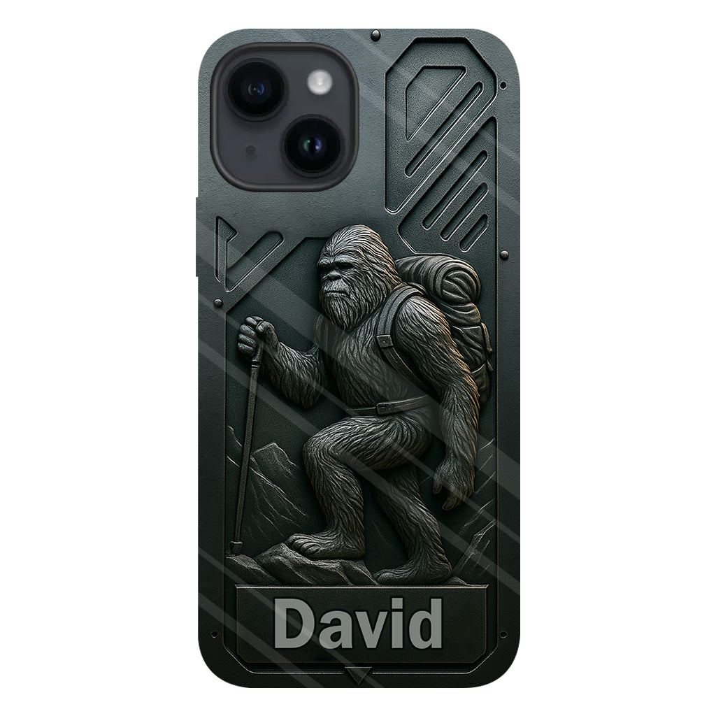 Sasquatch - Personalized Hiking Full Print Phone Case
