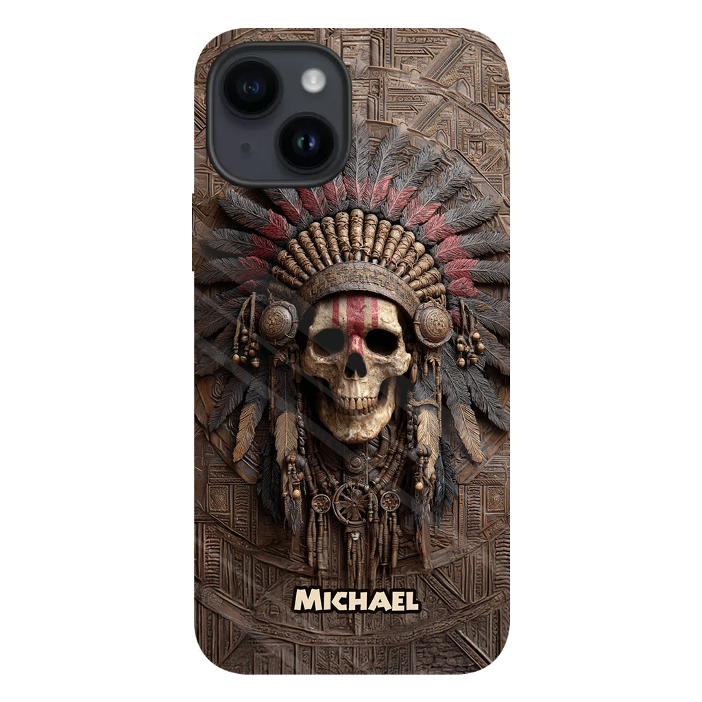 Proud Native - Personalized American Indian Full Print Phone Case