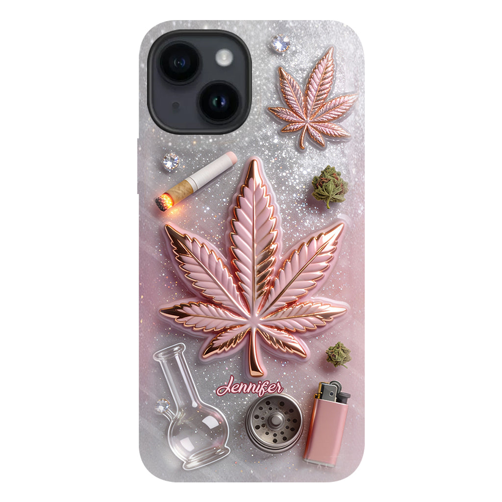 Magic Leaf - Personalized Weed Full Print Phone Case