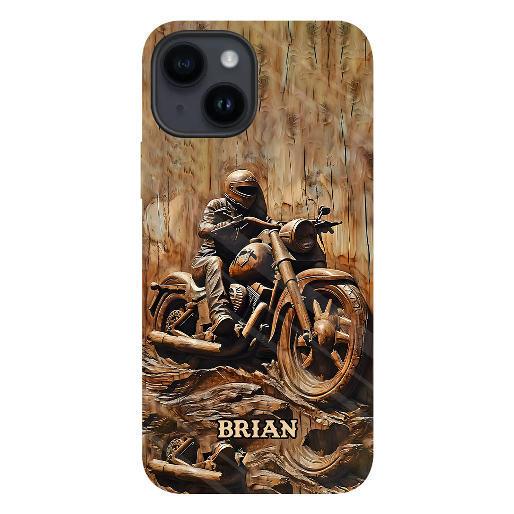 Biker - Personalized Biker Full Print Phone Case