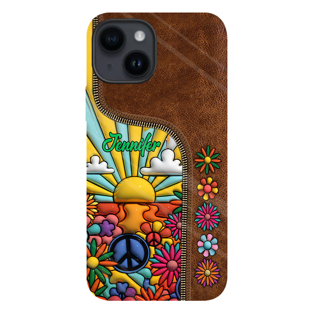 Hippie Soul - Personalized Hippie Full Print Phone Case