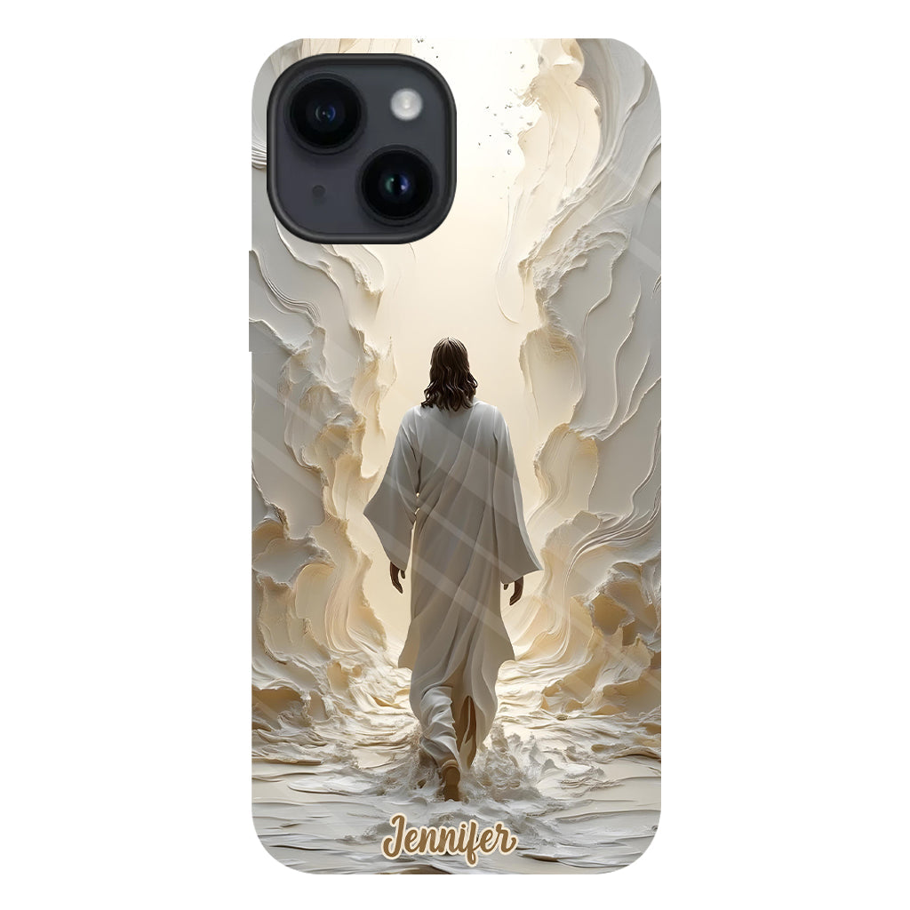 Walk With God - Personalized Christian Full Print Phone Case