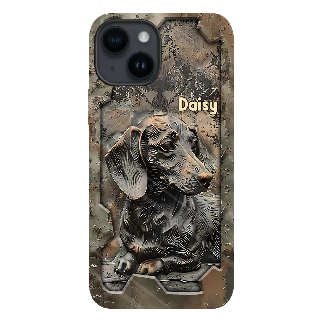 Life Is Better With My Dachshund - Personalized Dog Full Print Phone Case