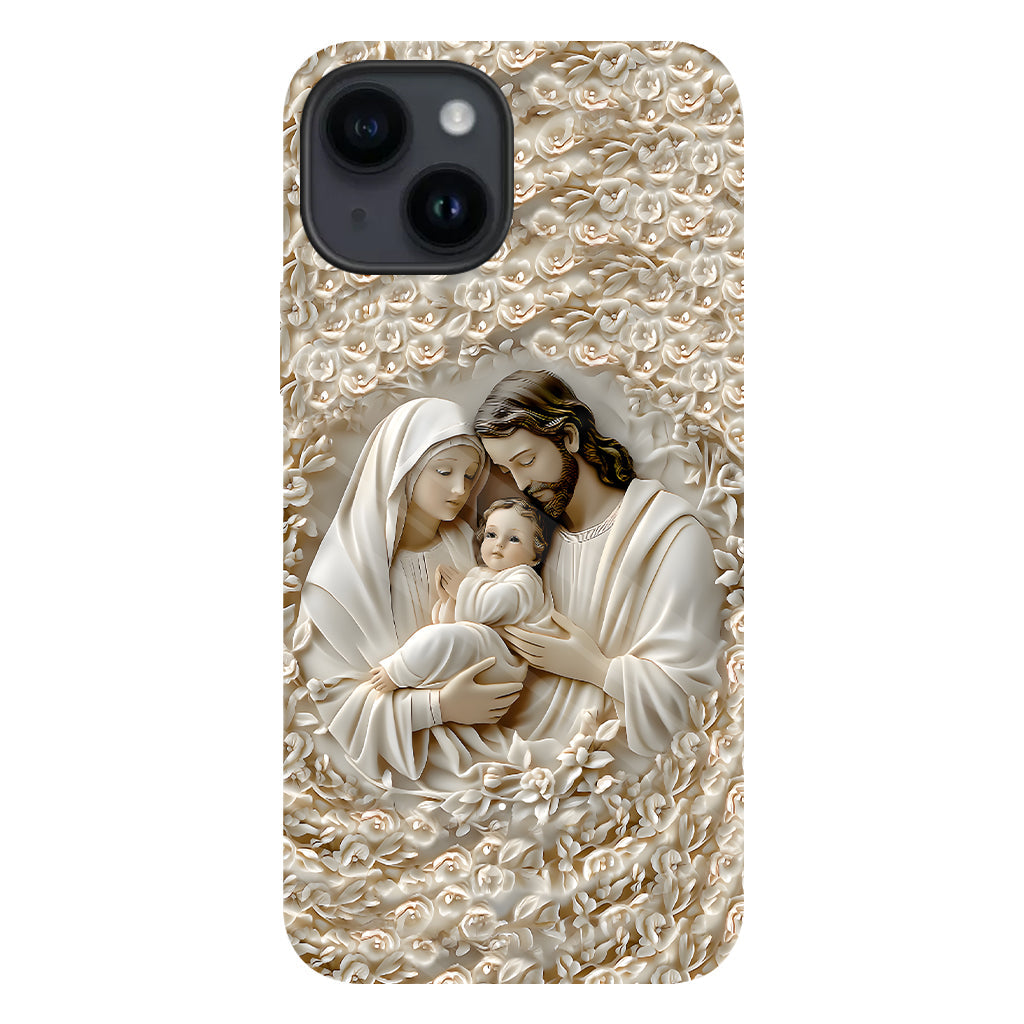 The Holy Family - Personalized Christian Full Print Phone Case
