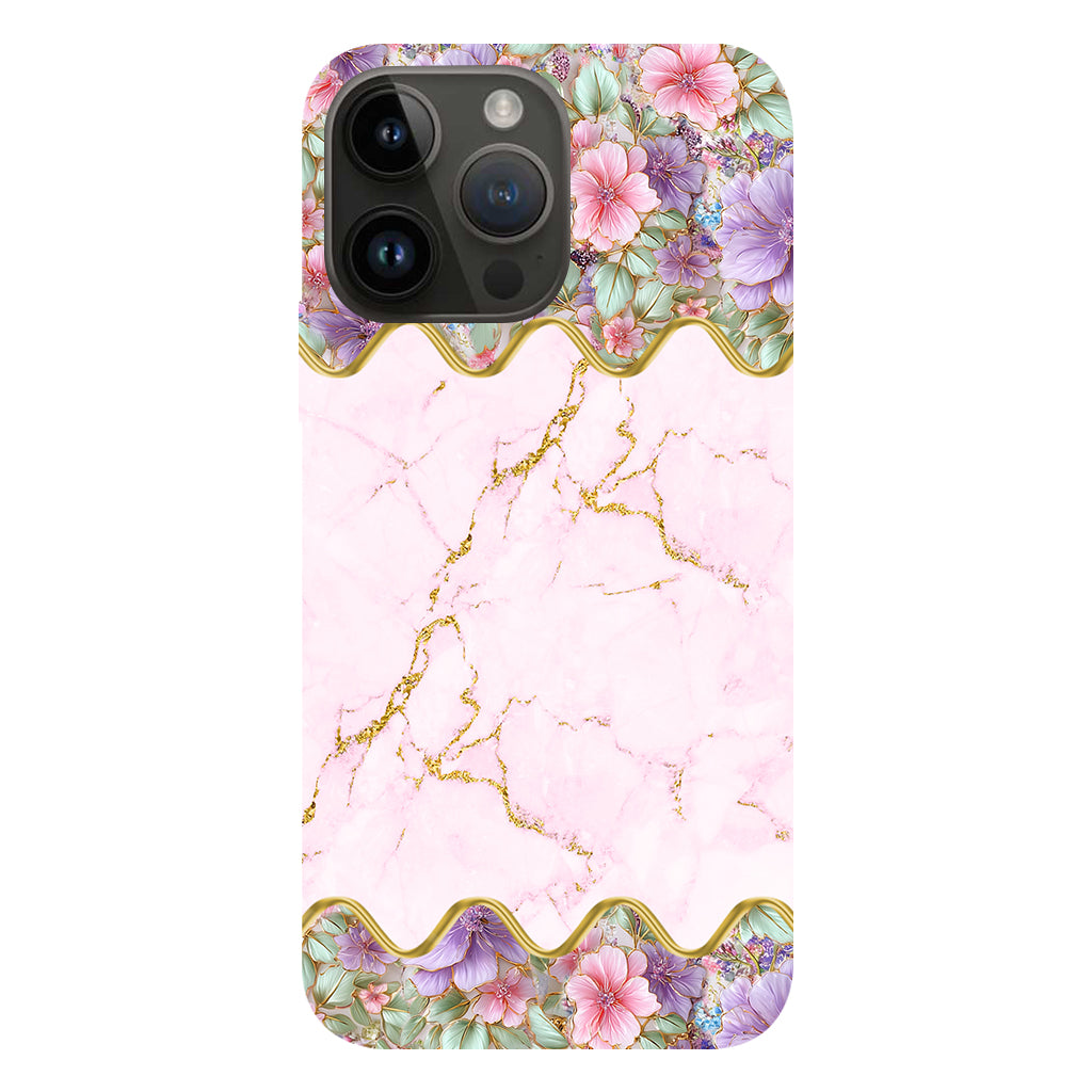 Love Butterfly - Personalized Butterfly Full Print Phone Case & Phone Grip