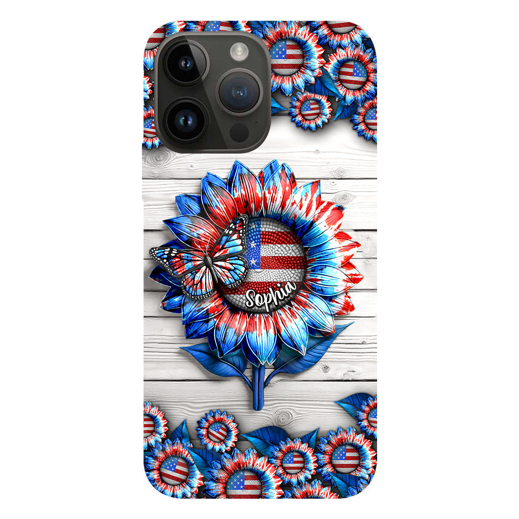 Love America - Personalized Independence Day/ 4th of July Full Print Phone Case