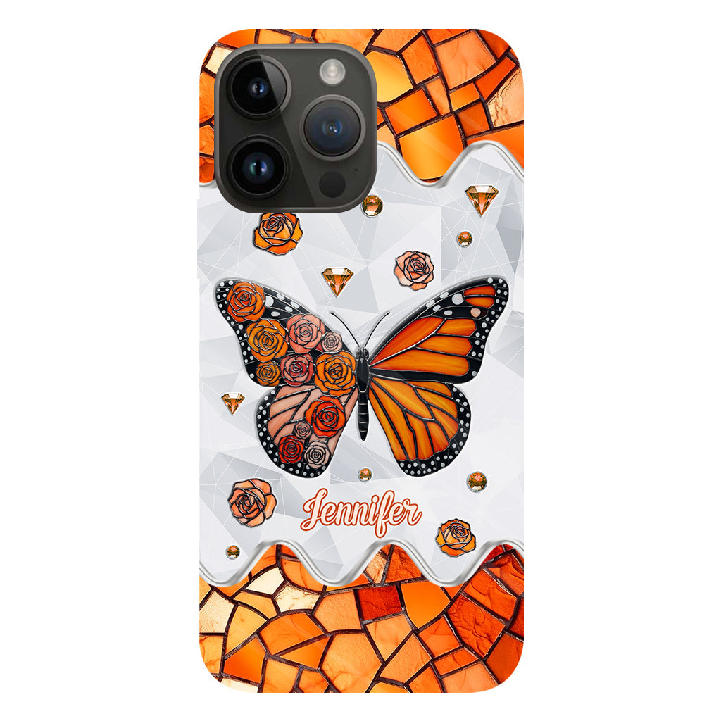 Beautiful Butterfly - Personalized Butterfly Full Print Phone Case