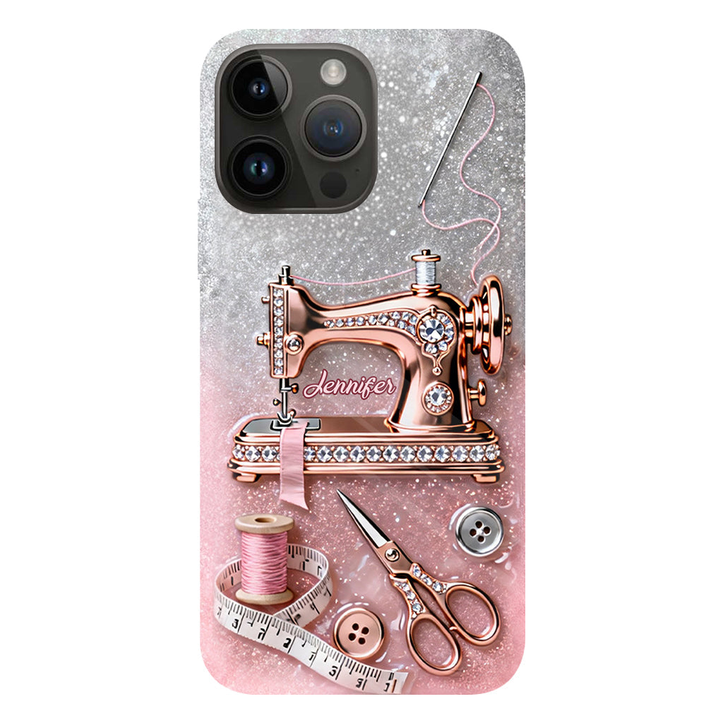 Love Sewing - Personalized Sewing Full Print Phone Case