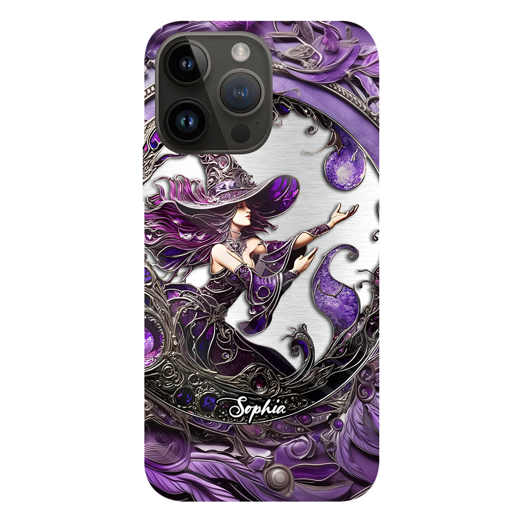 Beautiful Witch - Personalized Witch Full Print Phone Case