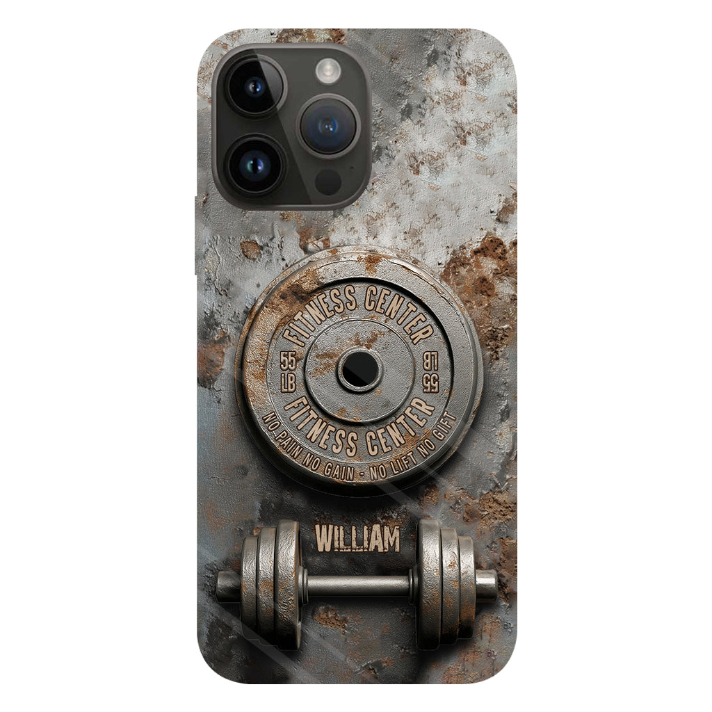 No Pain No Gain - Personalized Fitness Full Print Phone Case