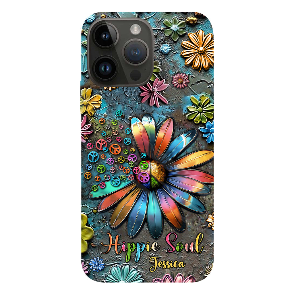 Hippie Soul - Personalized Hippie Full Print Phone Case