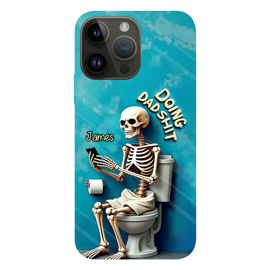 Doing Dad Shit - Personalized Father Full Print Phone Case