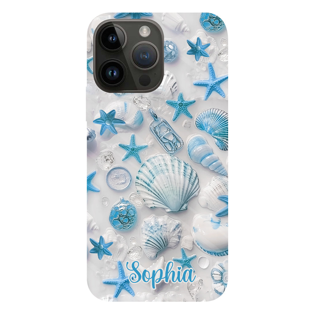 Beach Lovin' Girl - Personalized Sea Lover Full Print Phone Case