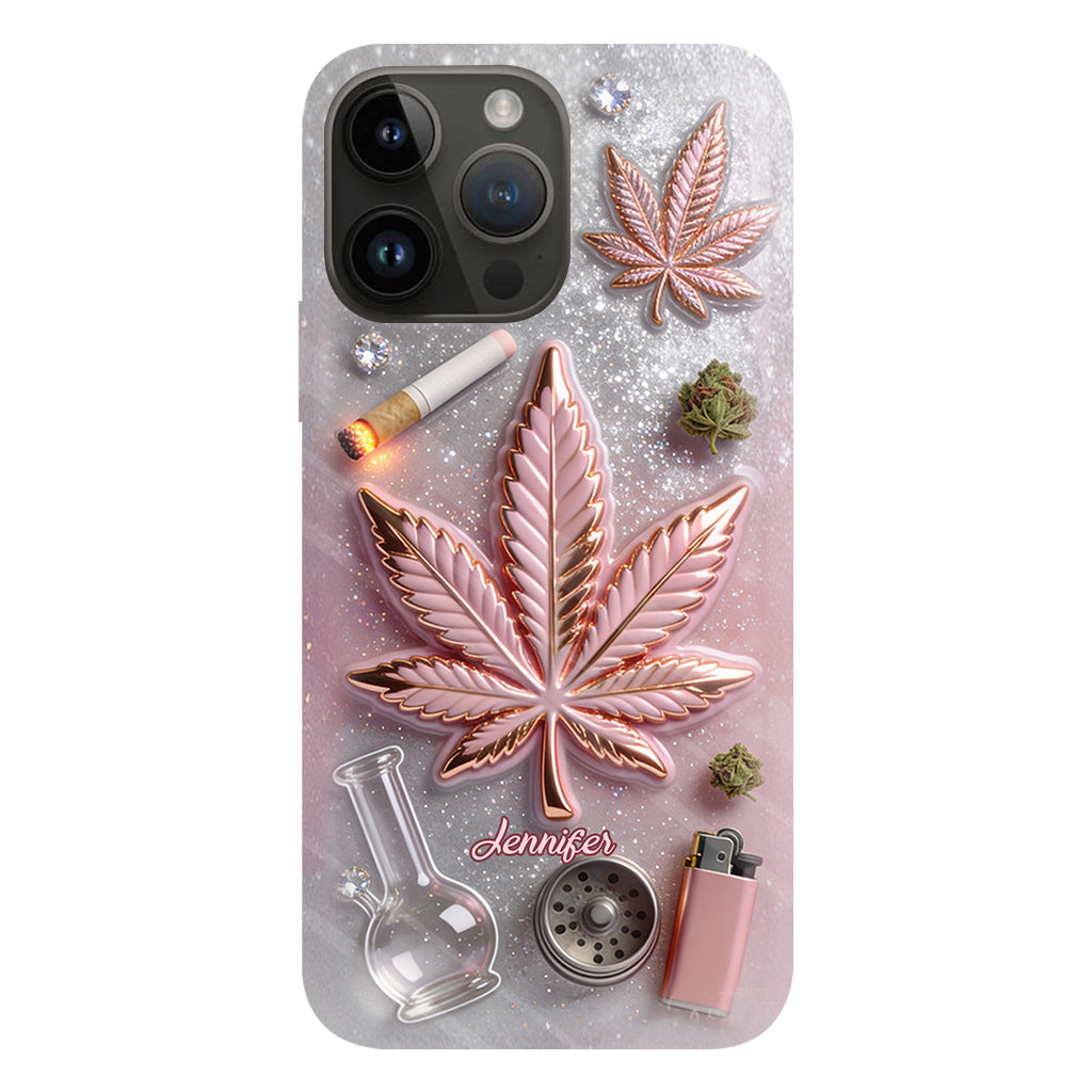 Magic Leaf - Personalized Weed Full Print Phone Case