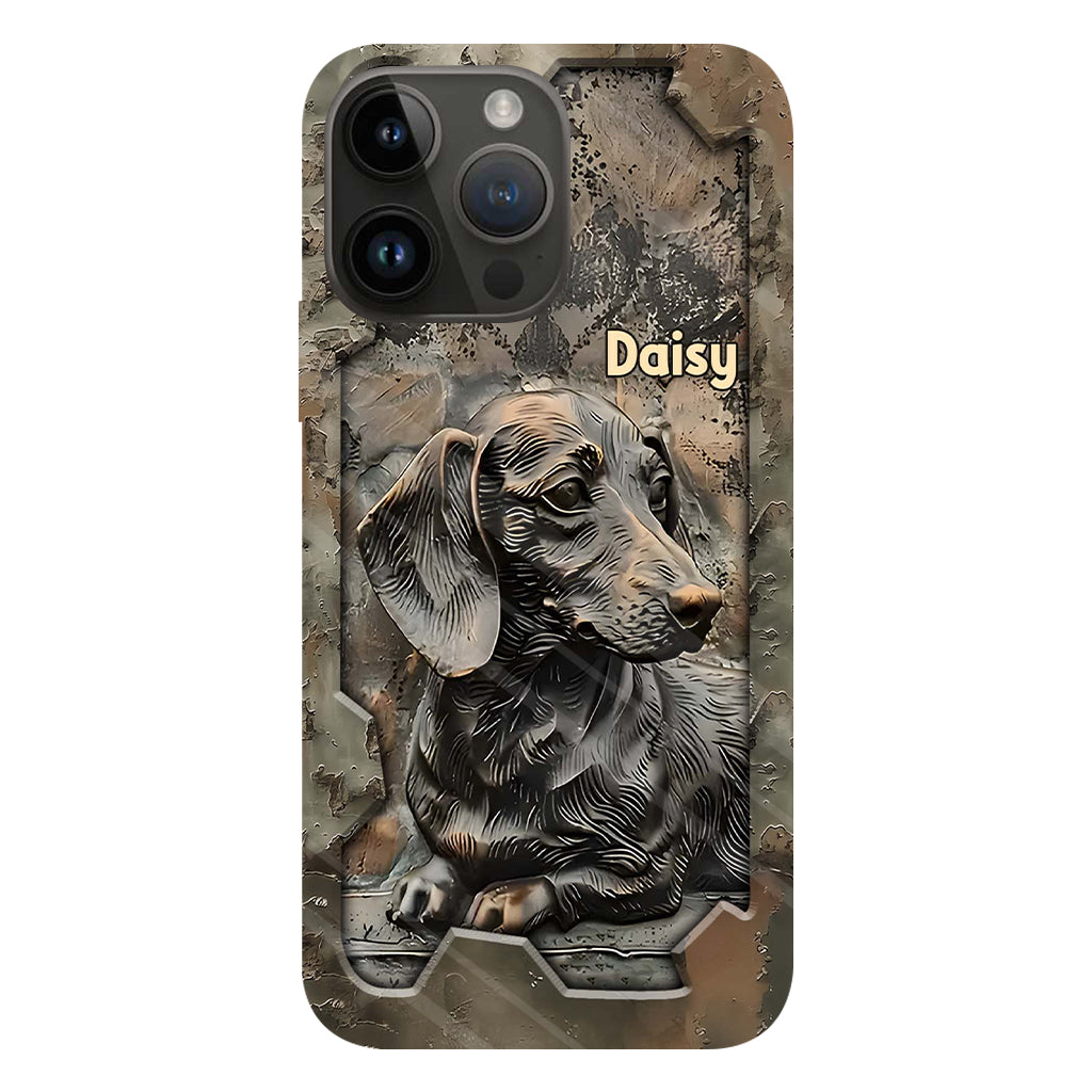 Life Is Better With My Dachshund - Personalized Dog Full Print Phone Case