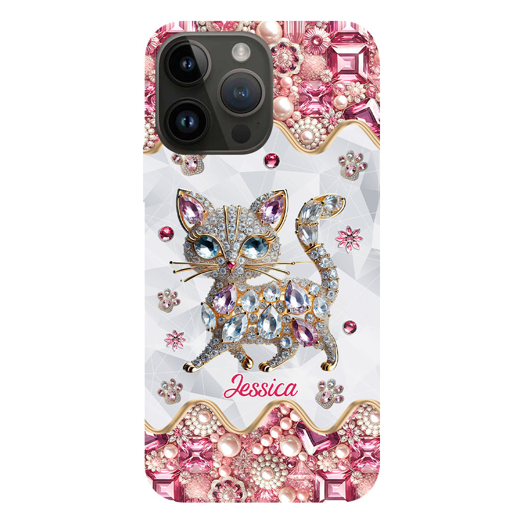 Just A Girl Who Loves Cats - Personalized Cat Full Print Phone Case