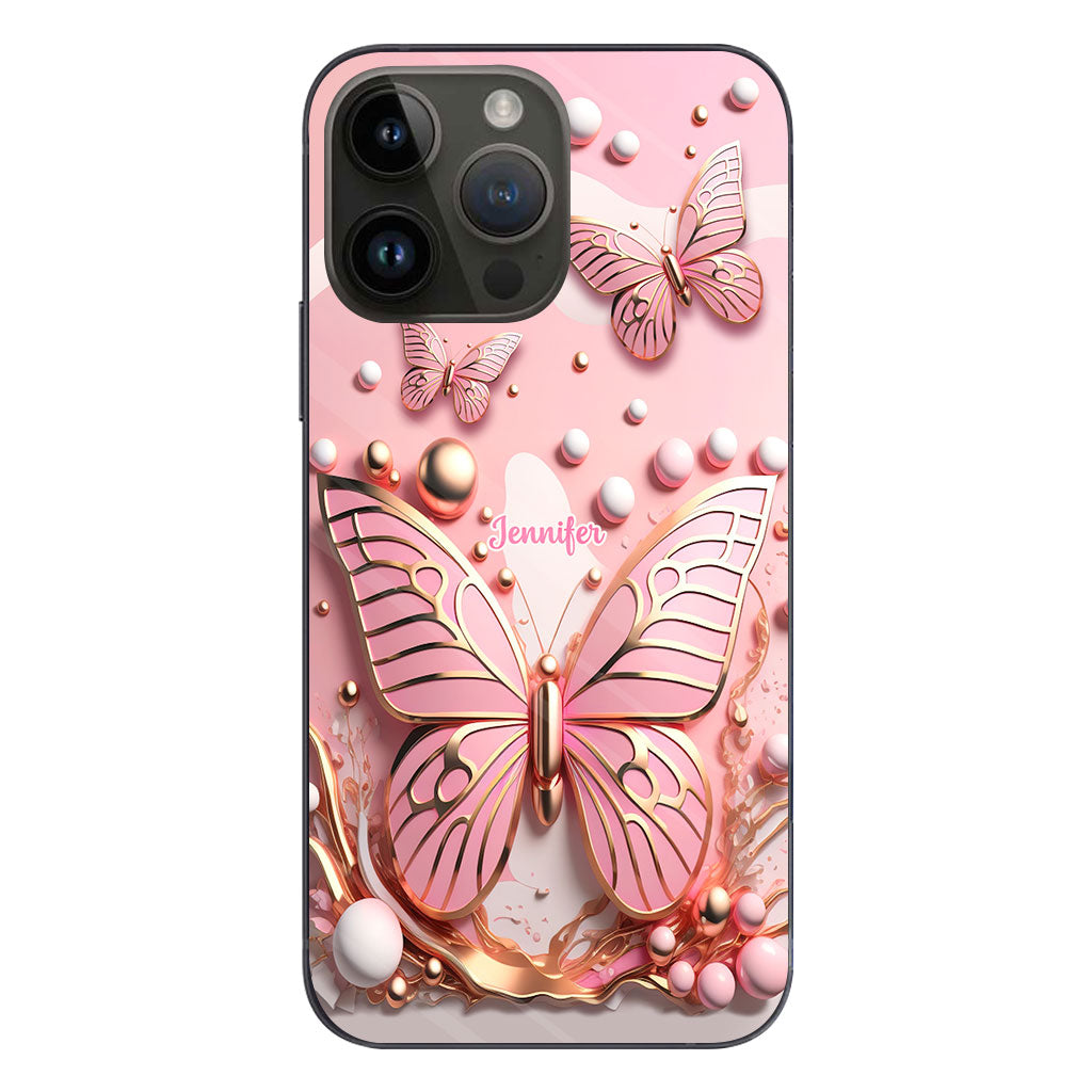 Love Butterflies - Personalized Butterfly Phone Case