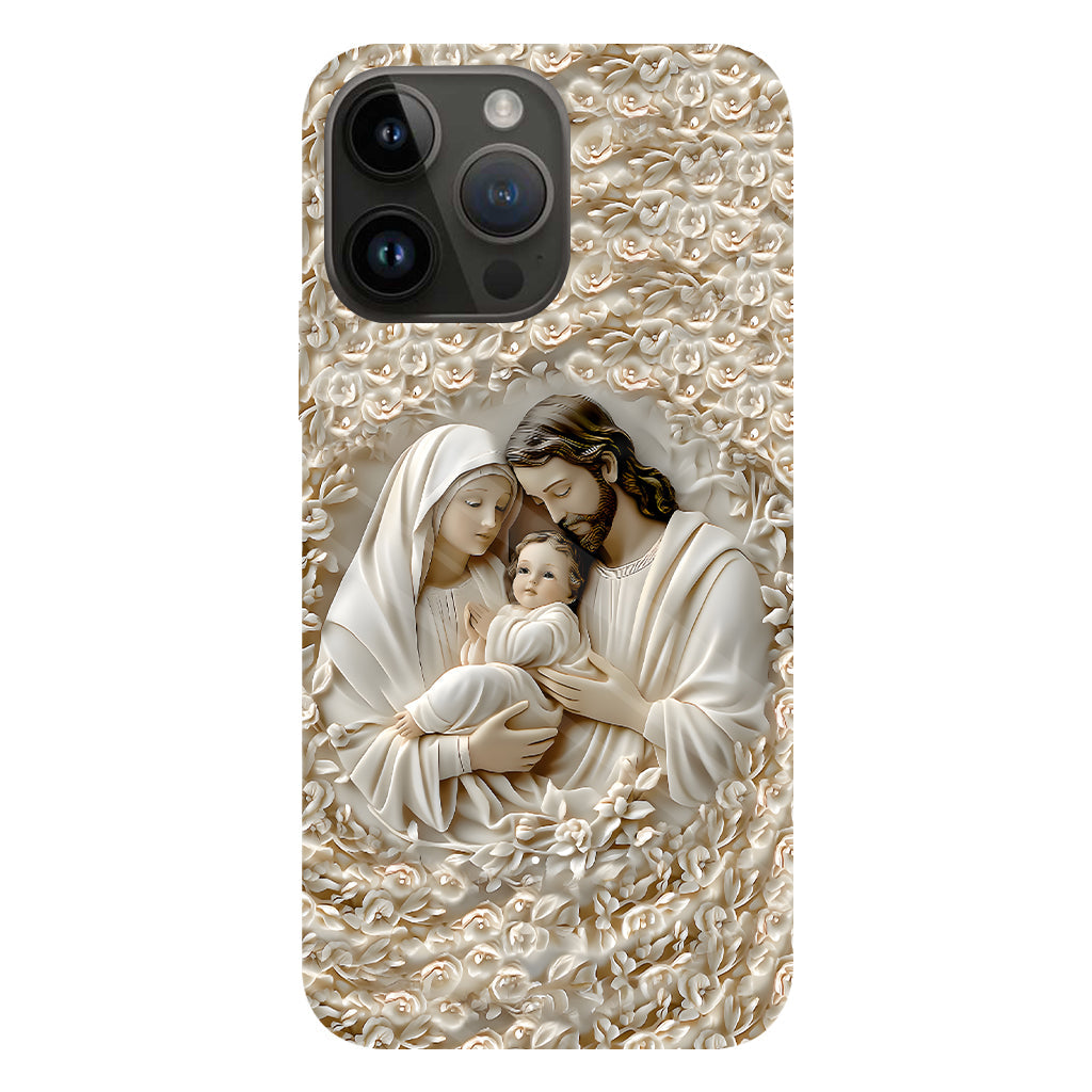 The Holy Family - Personalized Christian Full Print Phone Case