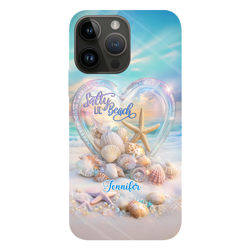 Salty Lil Beach - Personalized Sea Lover Full Print Phone Case
