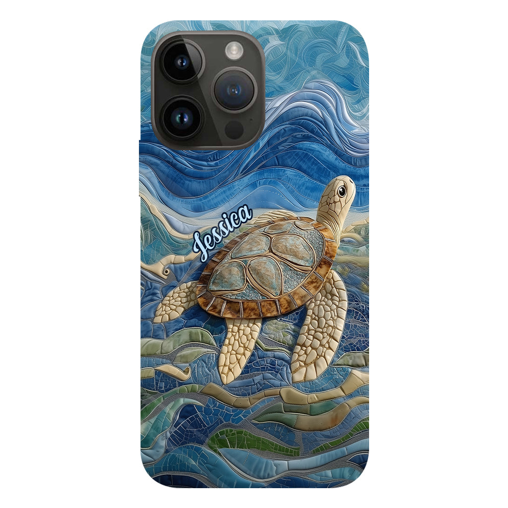 Love Turtles - Personalized Turtle Full Print Phone Case