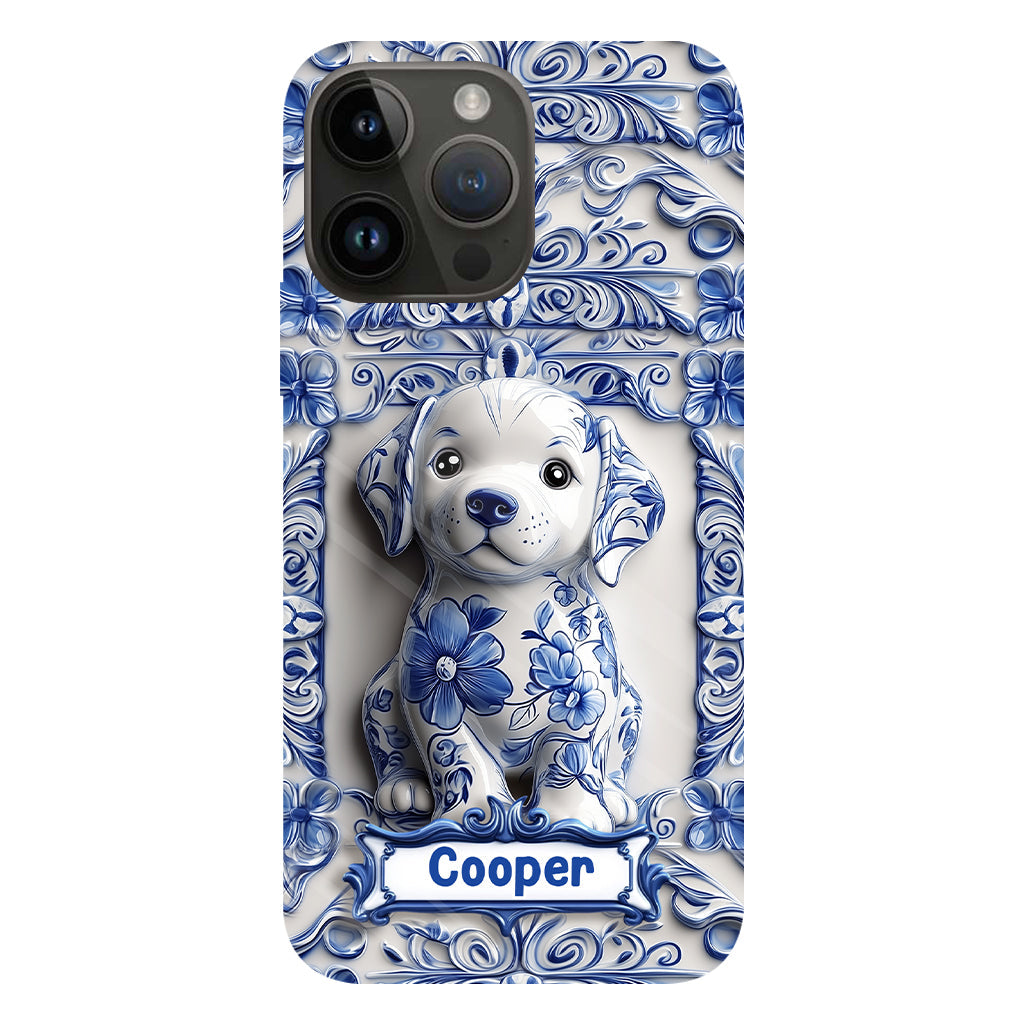 Cute Labrador Retriever - Personalized Dog Full Print Phone Case