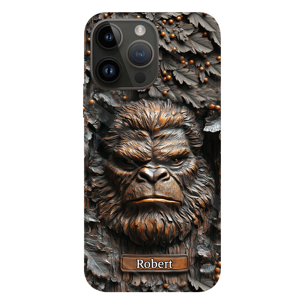 Sasquatch - Personalized Camping Full Print Phone Case