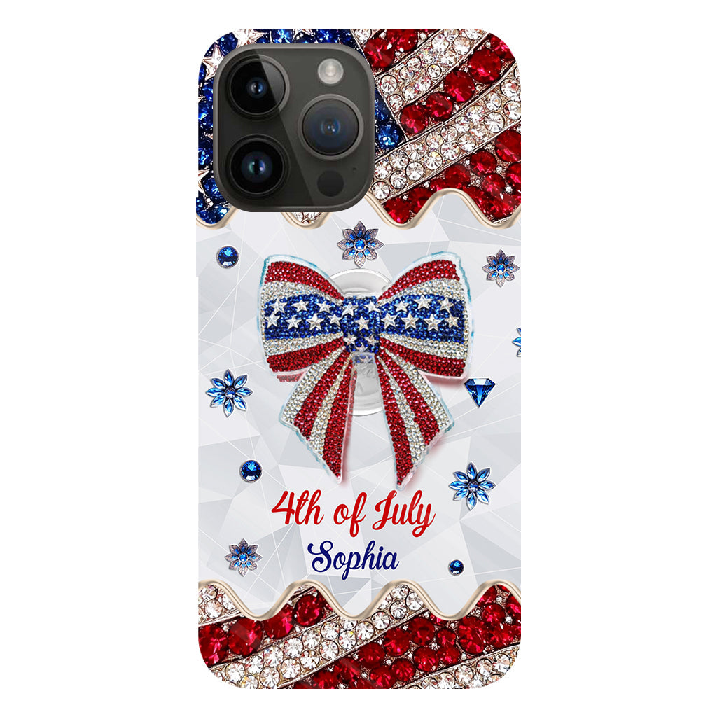 Independence Day - Personalized Independence Day/ 4th of July Full Print Phone Case & Phone Grip