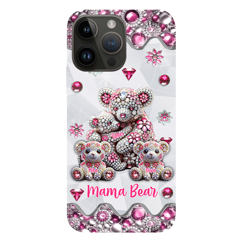 Mama Bear Gift For Mom, Grandma,.. - Personalized Mother Full Print Phone Case