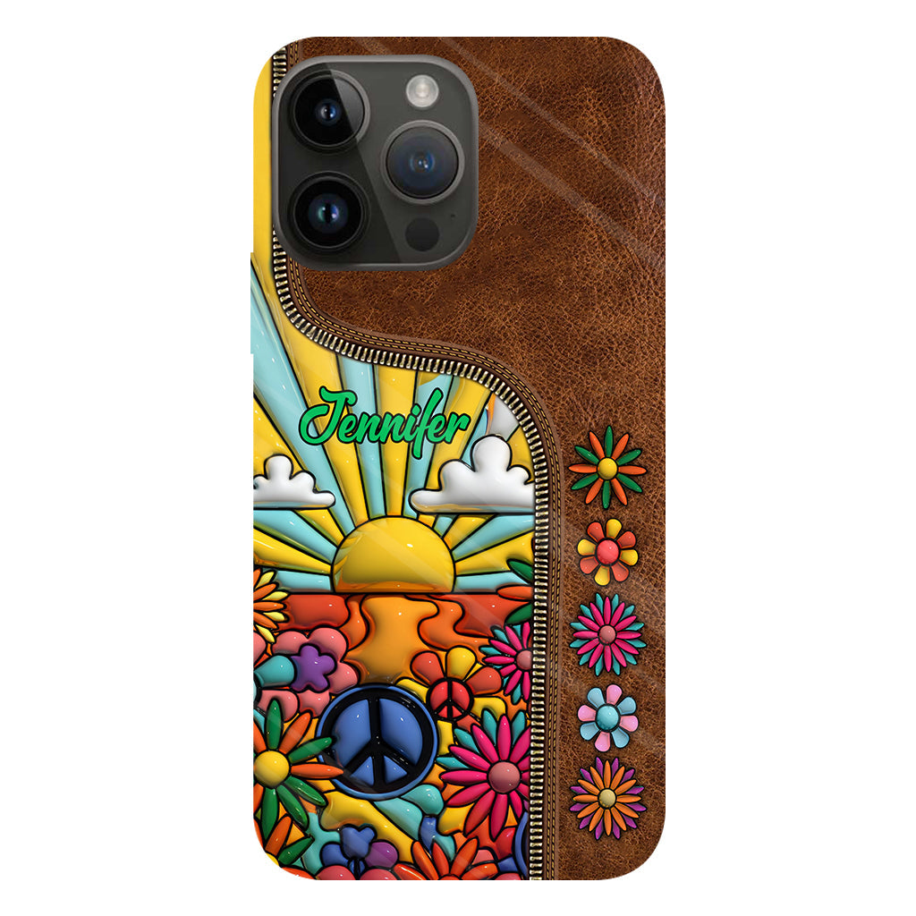 Hippie Soul - Personalized Hippie Full Print Phone Case
