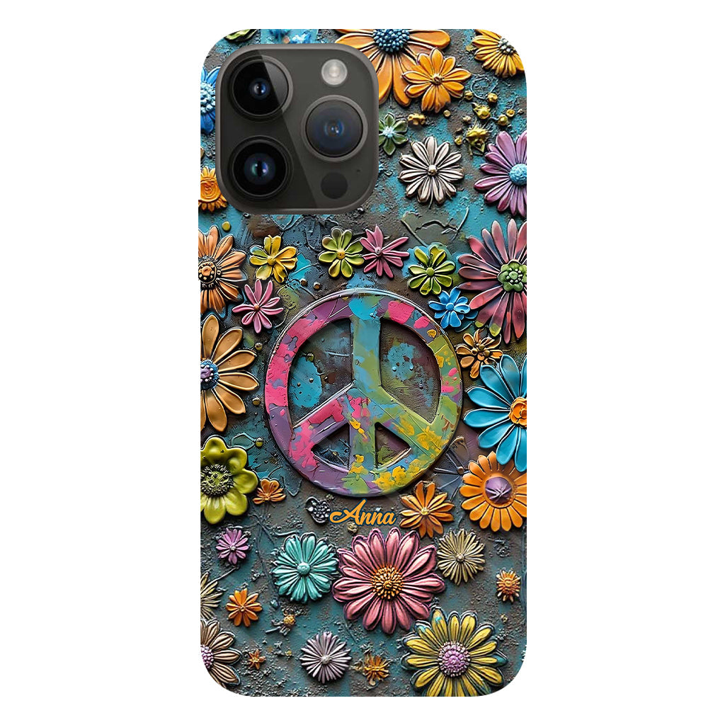 Hippie Soul - Personalized Hippie Full Print Phone Case