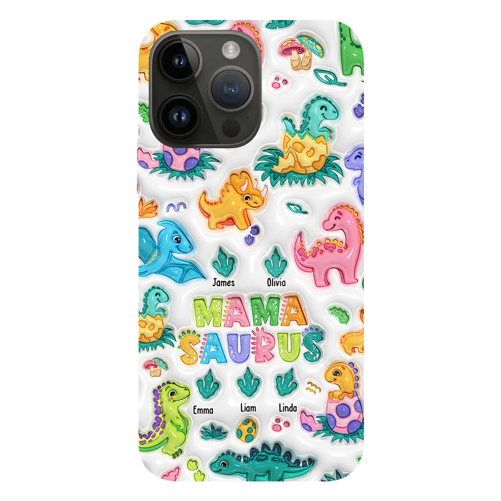 Mamasaurus - Personalized Mother Full Print Phone Case
