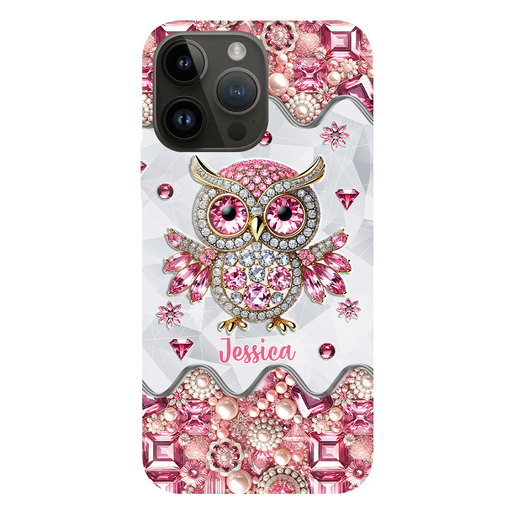 Just A Girl Who Loves Owls - Personalized Owl Full Print Phone Case