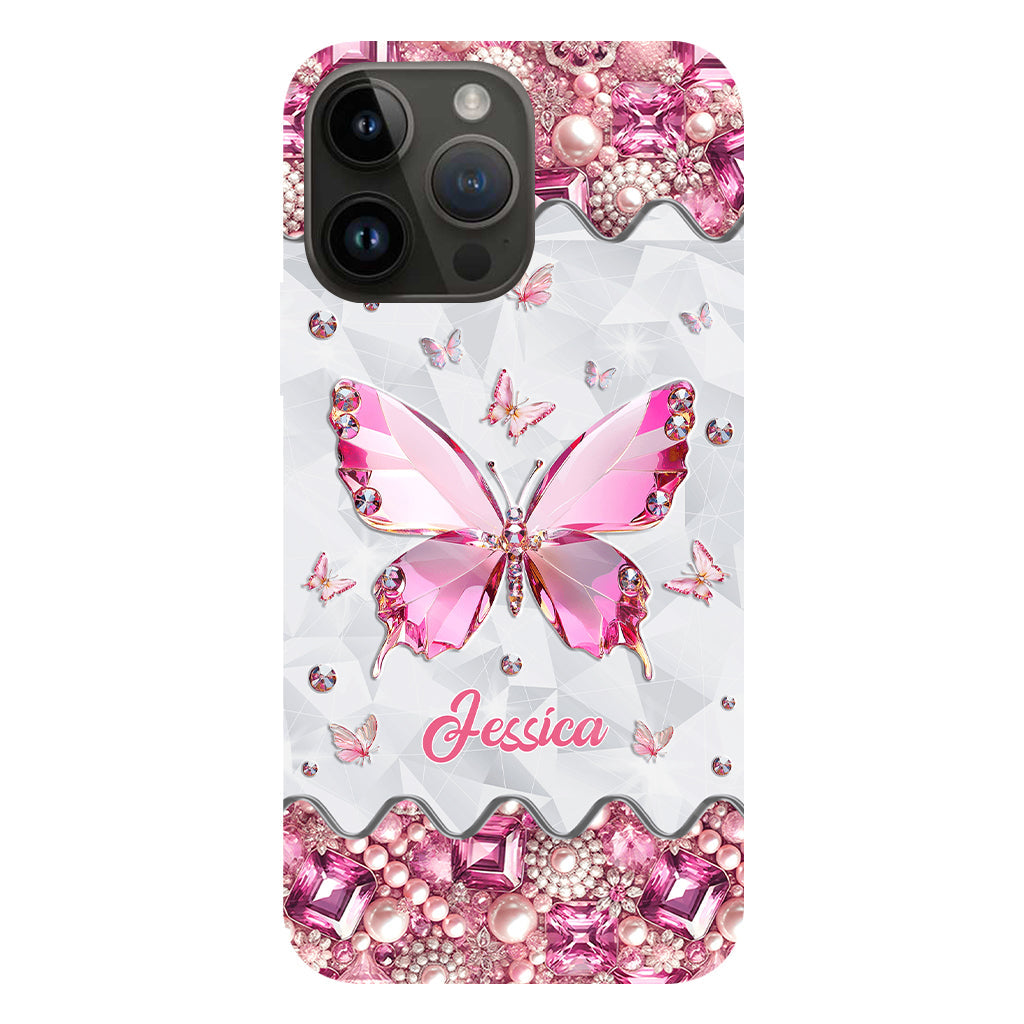 Love Butterfies - Personalized Butterfly Full Print Phone Case