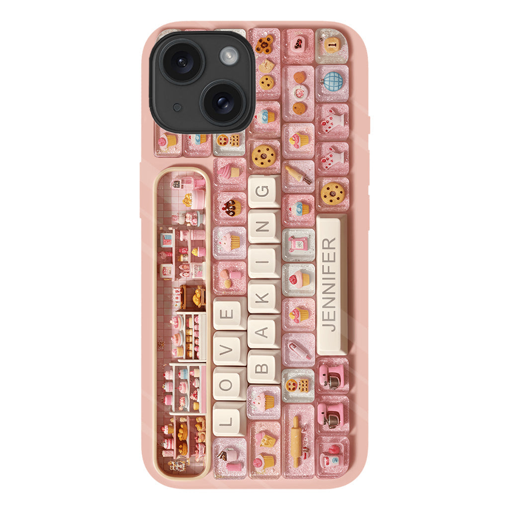 Love Baking - Personalized Baking Full Print Phone Case
