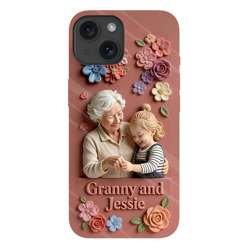 Perfect Gift For Her - Personalized Grandma Full Print Phone Case