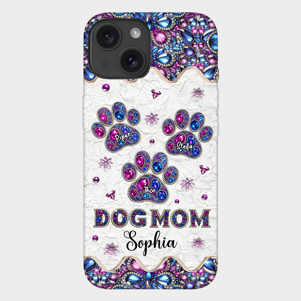 Dog Mom - Personalized Dog Full Print Phone Case