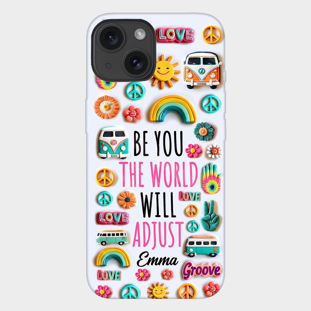 Be You - Personalized Hippie Full Print Phone Case