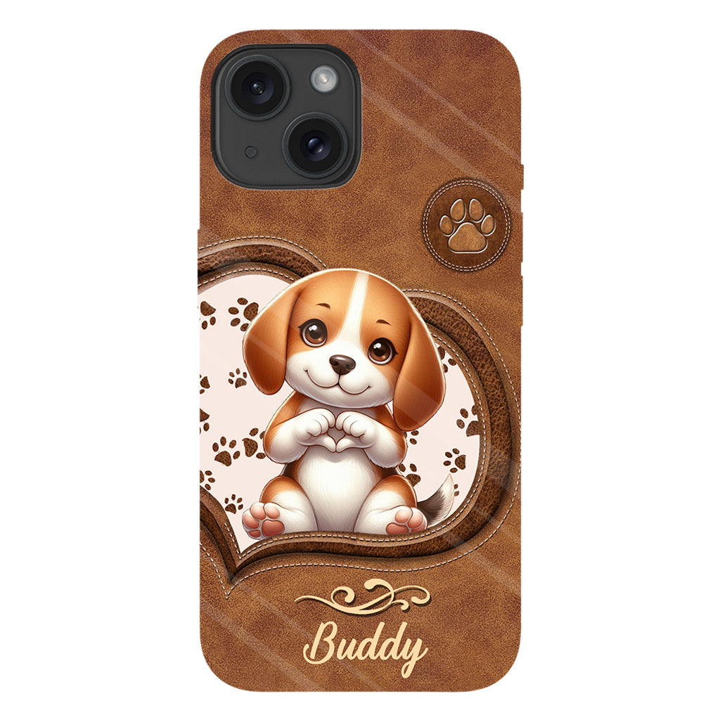 Cute Lovely Dogs - Personalized Dog Full Print Phone Case