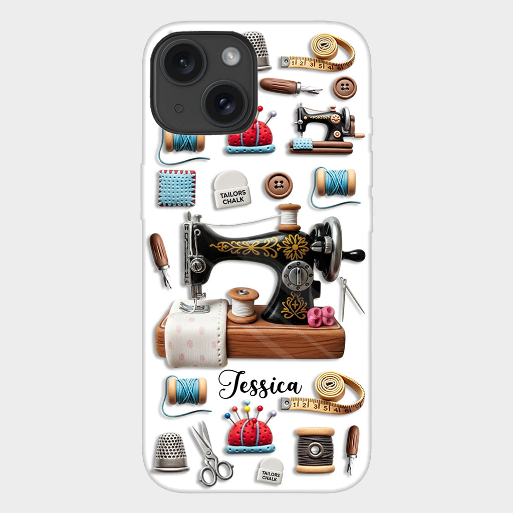 Stunning Sewing Machine - Personalized Sewing Full Print Phone Case