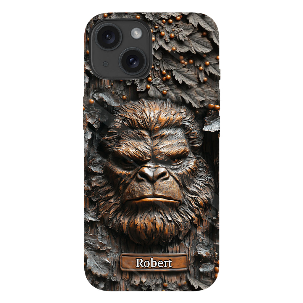 Sasquatch - Personalized Camping Full Print Phone Case