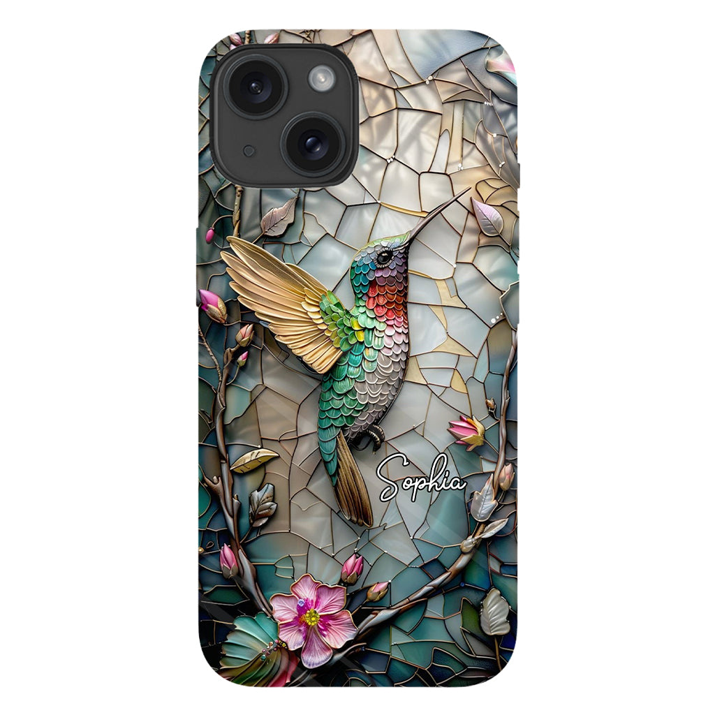 Artistic Hummingbird - Personalized Gardening Full Print Phone Case